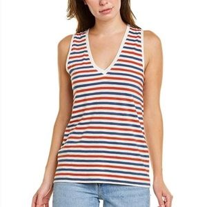 Madewell Whisper Cotton V-Neck Pocket Tank